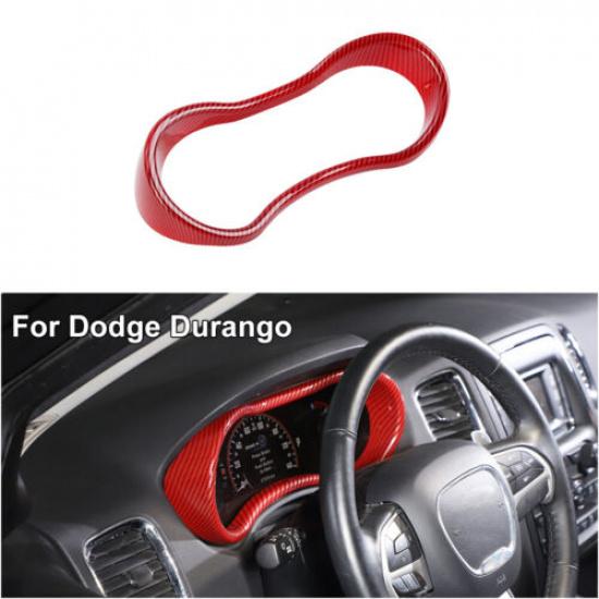 Dash trumet Cluster Decor Cover Trim Frame Bezel Ring For Dodge Durango 2014+