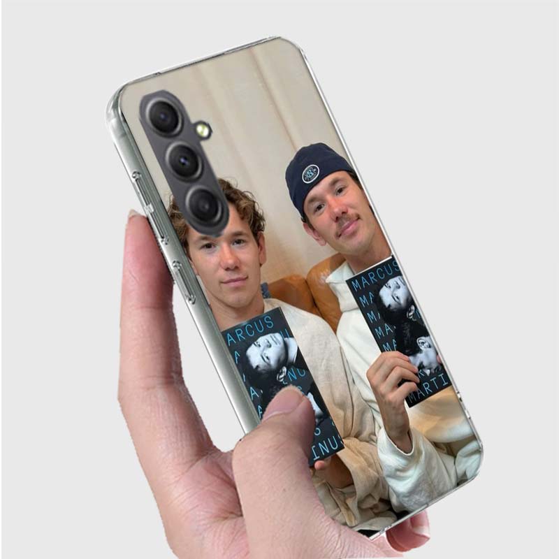 Marcus And Martinus Music Phone Case for Samsung A16 A26 A36 A56 A17 A37 A57 A07 A06 A02S A03 A04S A05S Galaxy Note 20 10 A50S A