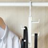 Хранение сумок Инструмент для хранения в шкафу Многофункциональная вешалка для одежды Бесследная вешалка для сумок Дверца для шляп Неперфорированный крючок для подвешивания