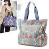 2023 Новая женская повседневная легкая нейлоновая сумка-тоут: Вместительная наплечная сумка с модным принтом