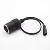 5,5 мм X 2,1 мм DC Мужской Женский Кабель питания к автомобильному зарядному устройству, адаптер прикуривателя, разъем 12 В 24 В 5 А Ампер
