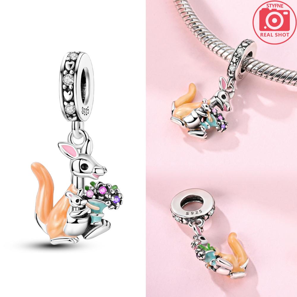 Оригинальный Новый Любовь Мать Сердце Подвеска Шарм Бусина Для Женщины Подходит Медный Браслет DIY Ювелирные Изделия Подарок Для Мамы