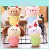 Fruit Bunny Cartoon Plush Animal Pendant Doll For Kids Gift And Decoration Bag
