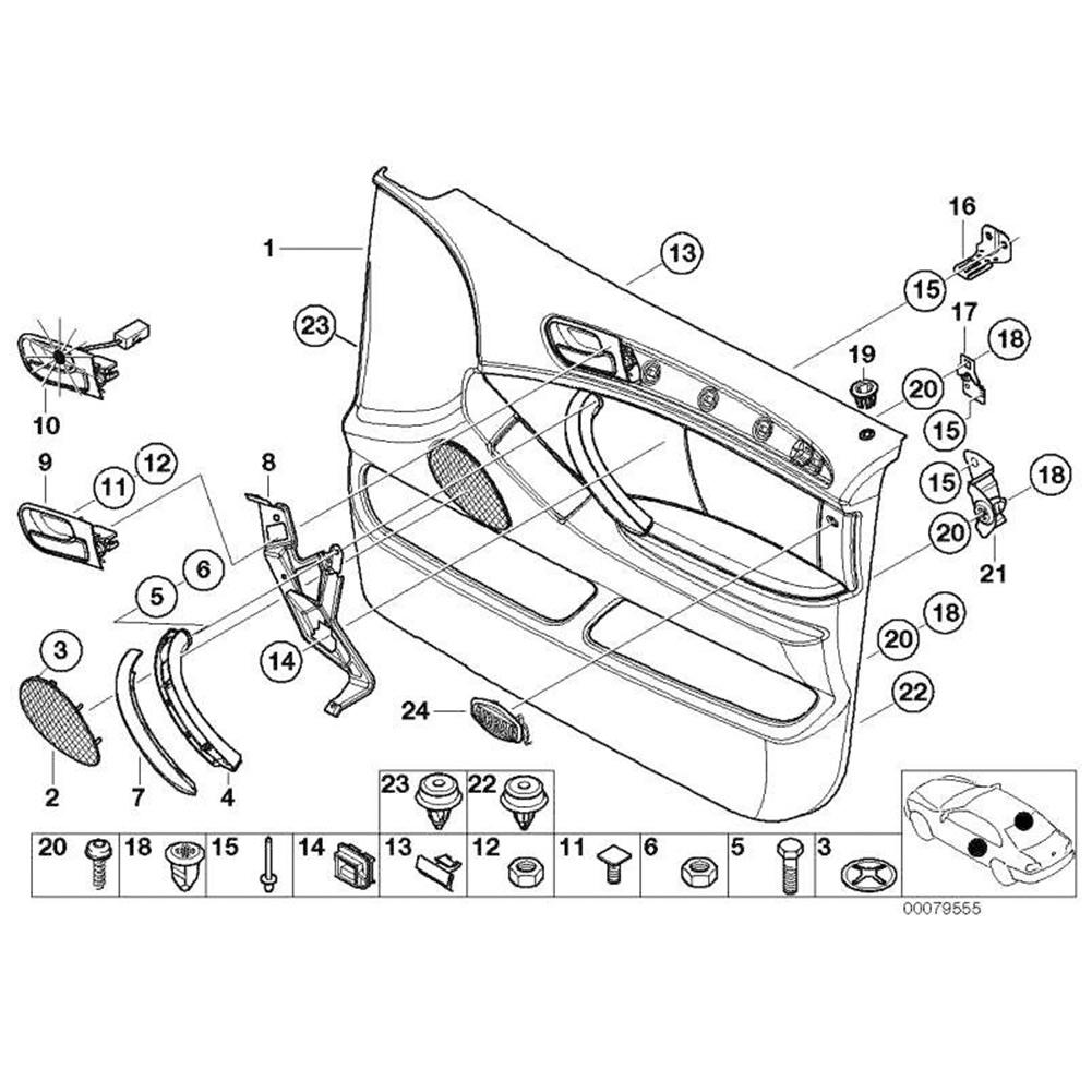 Дверной замок стержень OEM номер 51418408567 Уплотнительная втулка дверного замка для BMW X 5 E53 1999 2006 идеально подходит превосходное качество