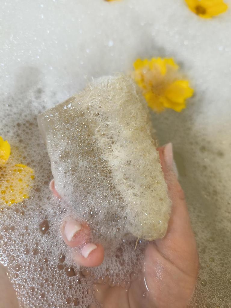 Escabel Натуральное рисовое мыло с тыквенными волокнами 120 гр.