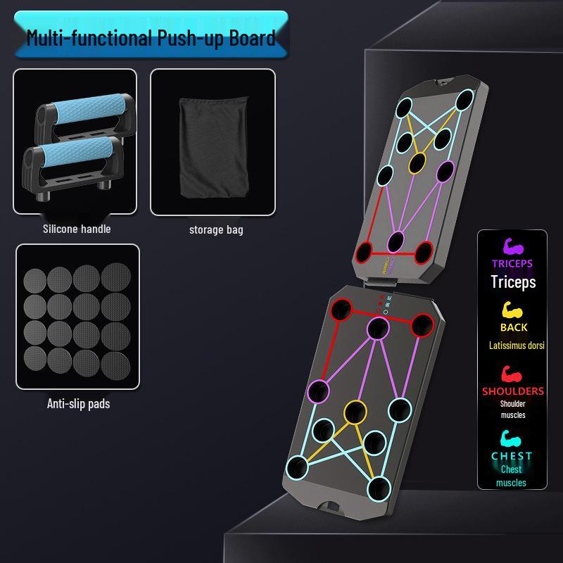 Многофункциональный тренажер для отжиманий и мышц живота для домашнего фитнеса