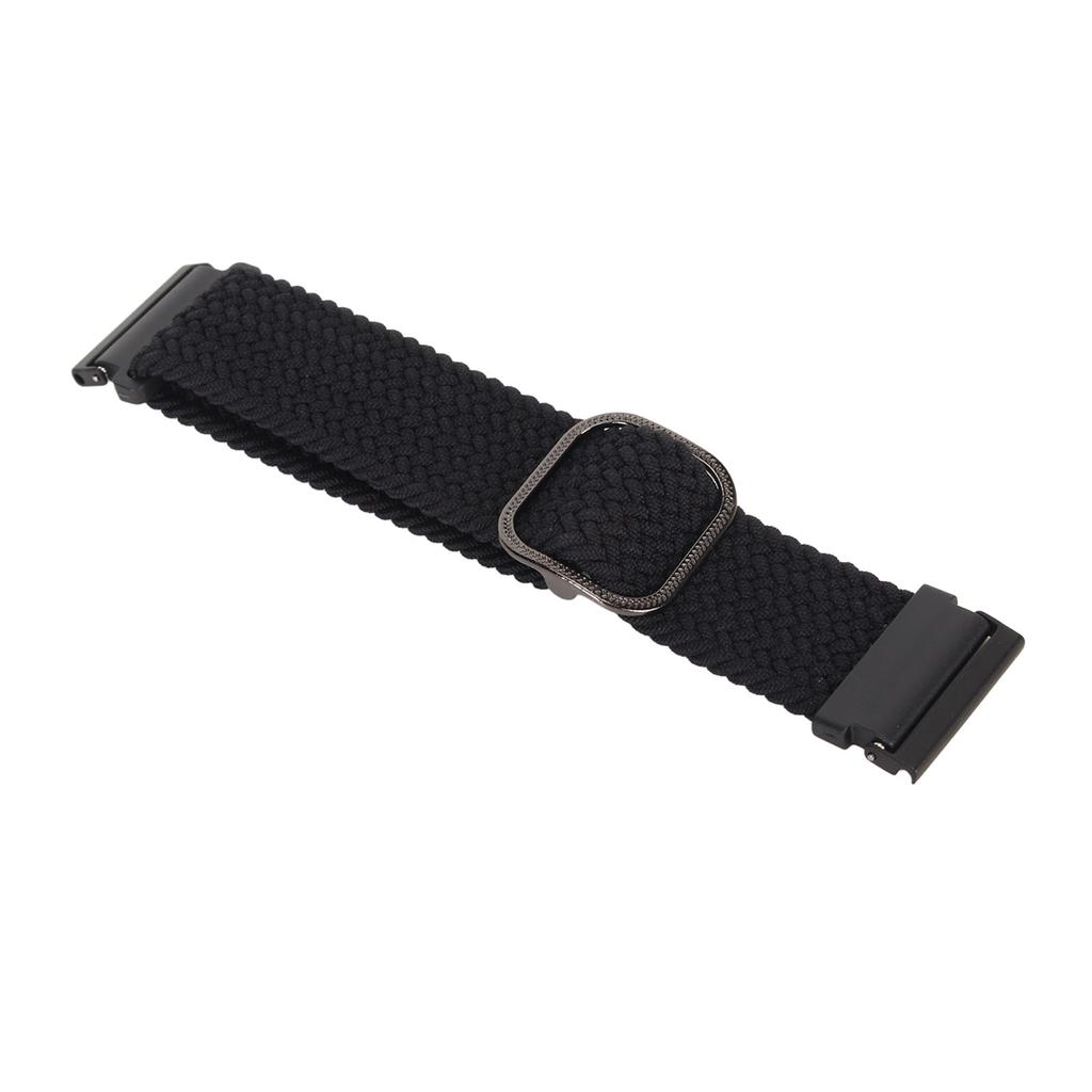 Nylon Watchband Adjustable Replacement Band Sport Breathable Strap for Spartan for Suunto7 Black