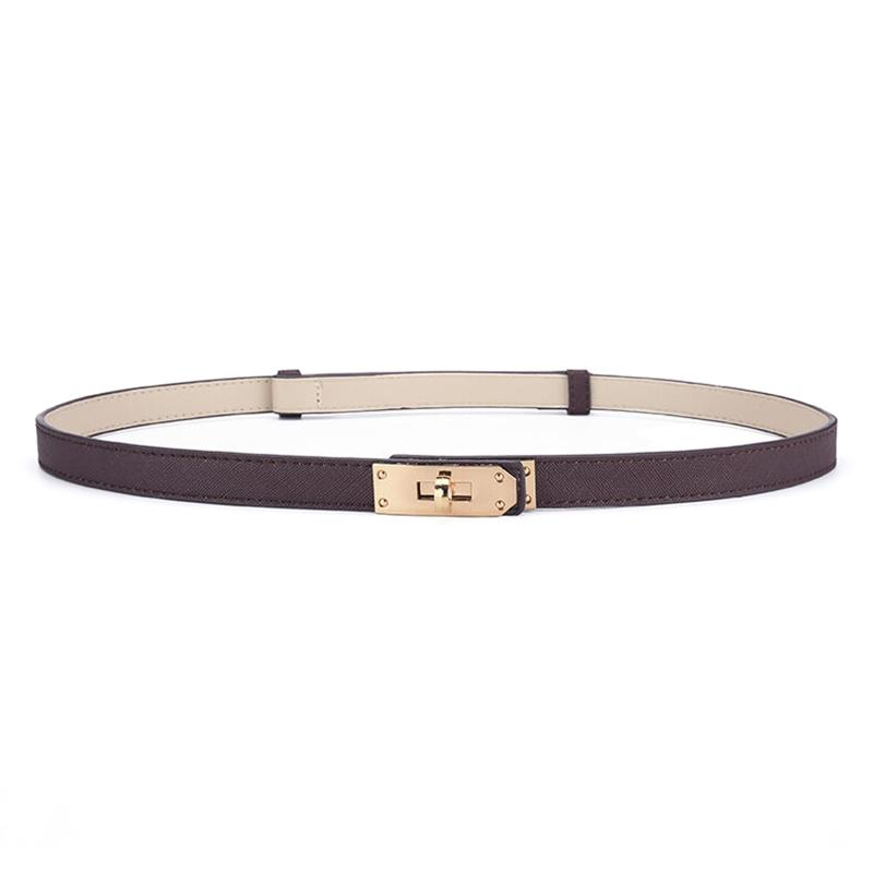 Ремень из искусственной кожи тонкий, женские повседневные аксессуары, регулируемый