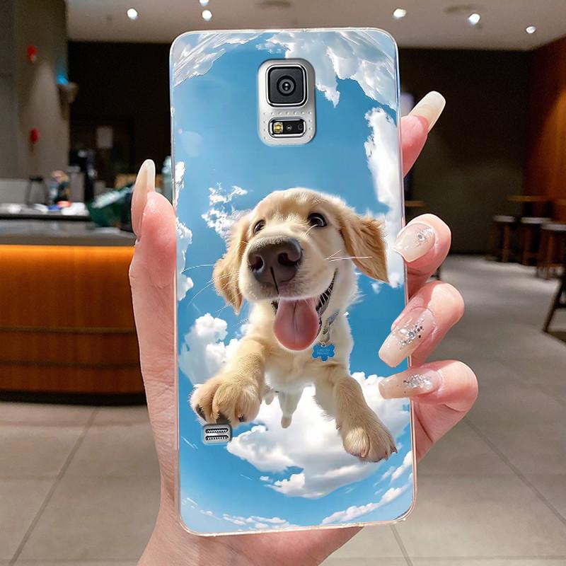 Casing For Samsung Galaxy Note 4 Note 3 Luxury Dragon Cute Cool Boys Girls Soft silicone Phone Case Back Cover Transparent Shell