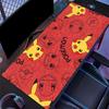 Pikachu and Eevee Print  Cushion Non-slip Laptop Tablet Big Mousepad XXL Mat Mini PC Playmat With Lock edge