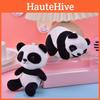 Милый миниатюрный плюшевый брелок в виде панды с набивкой из PP-хлопка для детей