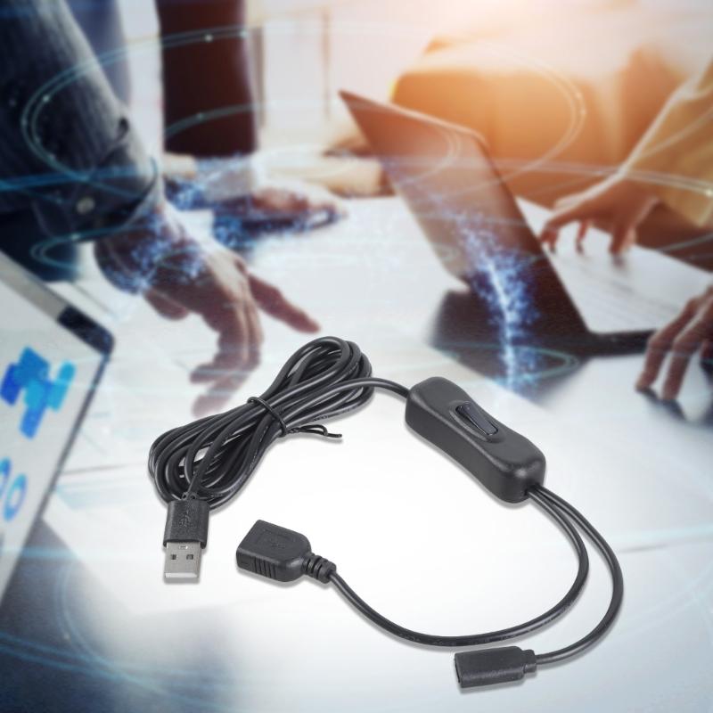 Кабель-удлинитель для зарядки через порт USB и Type C с для телефонов, планшетов, фонарей, динамиков