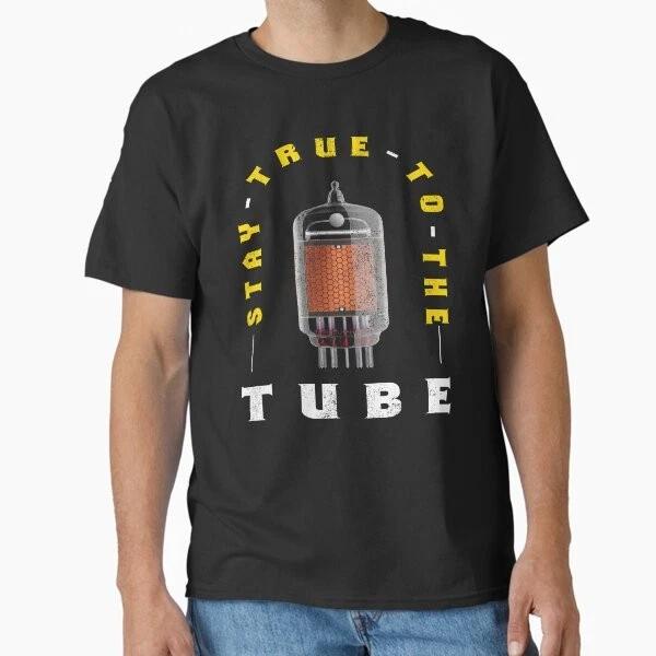 To The Tube Tube Amplifier Analog Classic Tshir Made In Usaaus Tshirt S2xl