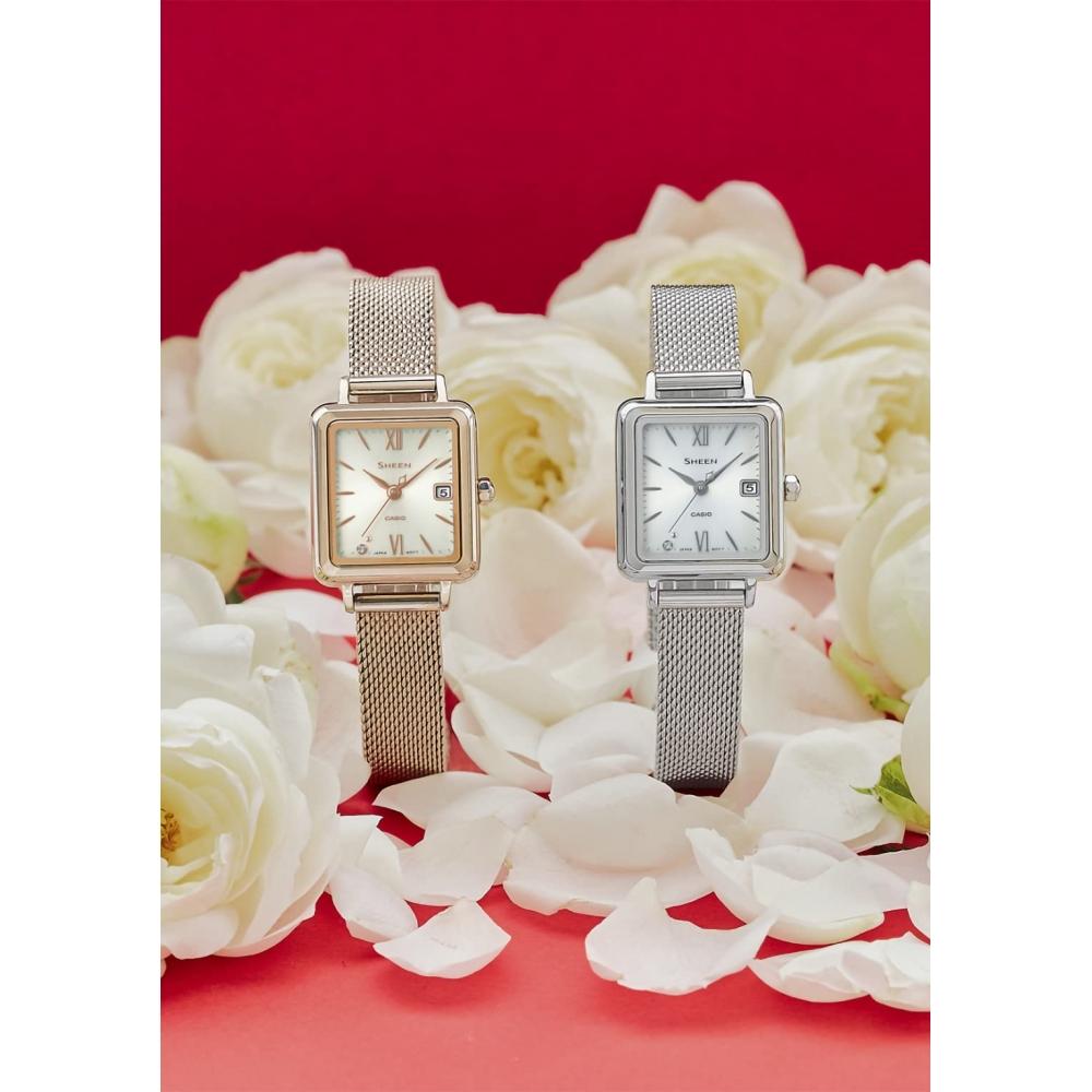 [Casio] Часы SceneSolar SHS-D400CGM-4AJF женские золотые