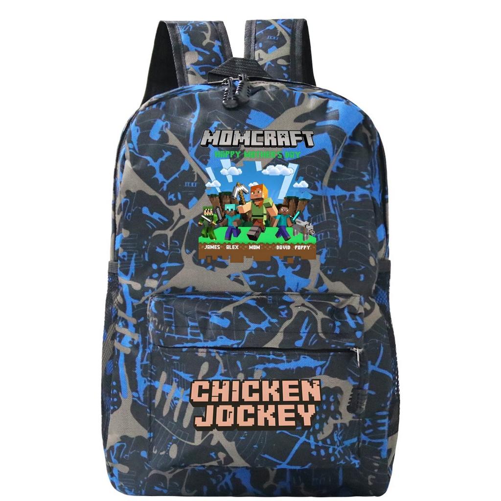 Football Printed Student Backpack Multifunctional Usb Interface Large Capacity Leisure Travel Backpack