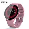 Scione Ultra Thin Smart Watch Men Women Full Touch Screen Bluetooth Sport Tracker Fitness Smartwatch