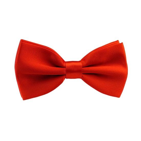 Men Bow Tie Detachable Design Adjustable Fit Solid Color Formal Bow Tie