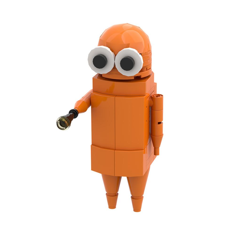 Repo Строительные Блоки Игрушки REPO Blocks Набор Хоррор Голова Человек Утка Неизвестный Худой Человек Галстук-Бабочка Строительные Фигурки Блоки для Мальчиков Подарки