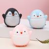 Игрушка-антистресс в форме пингвина, которую можно сжимать, для снятия стресса и тревоги, медленно поднимающаяся, имитация пингвина, сенсорная игрушка, мягкая TPR, успокаивающая игрушка-антистресс в виде животного