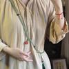 Китайский стиль Кисточка Бусины Ожерелье Этнический Стиль Женщины Буддийский Будда Медитация Ожерелье Ципао Свитер Цепочка Украшения