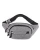 To All Genie Large Lightweight Waist Pouch with 4 Pockets for and More Men's Capacity, Travel, Work, (Gray)
