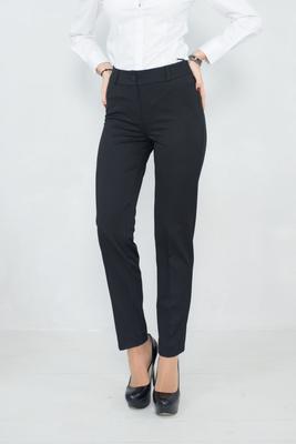 Классические зауженные укороченные брюки