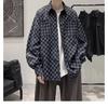2024 Повседневная рубашка с длинным рукавом Ins Свободная рубашка Мужская летняя тенденция Универсальная повседневная куртка
