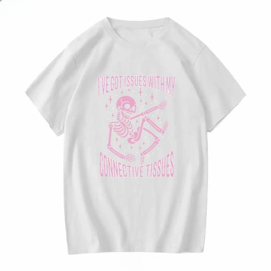 EhlersDanlos Syndrome Tshirt Joint Hyperactivity Disorder EDS Connective Tissue Retro Elegance Summer Streetwear Personality