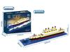 Lego-Compatible Titanic Model - High Difficulty Puzzle Building Blocks for Boys