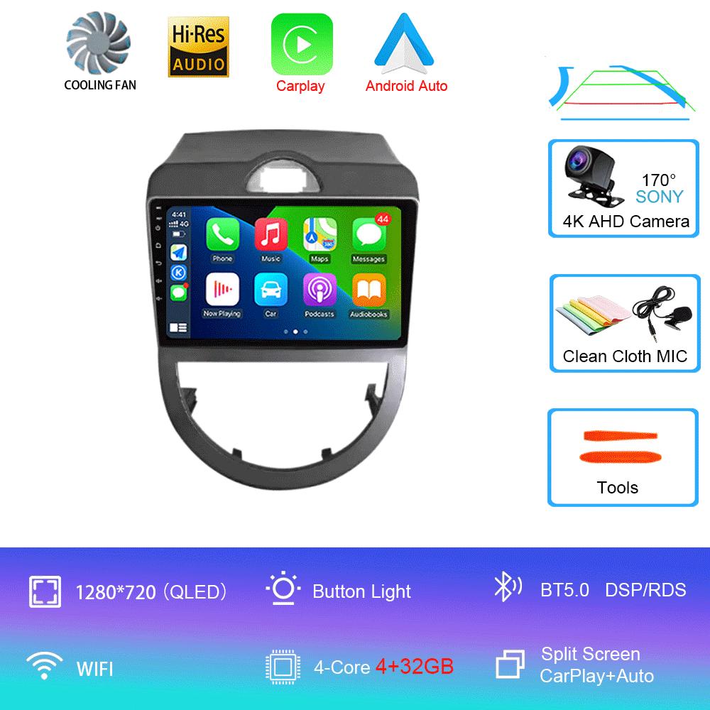 Android 14 For KIA Soul 2009-2013 Built-In Carplay AUTO Car Radio Stereo DSP IPS Multimedia Player GPS Navigation BT WIFI
