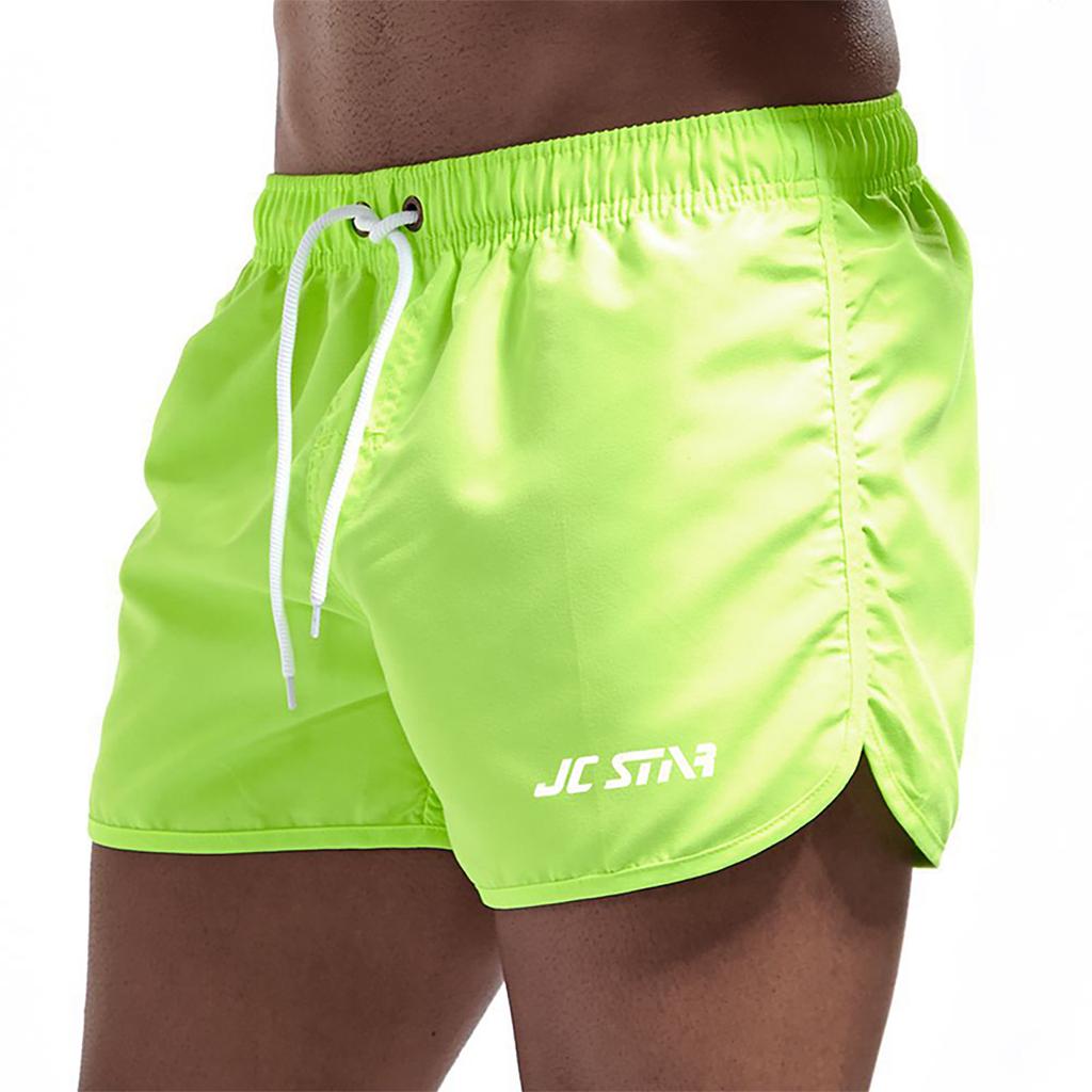 Men's Beach Casual Beach Pants Printed Waterproof Five Pants Swim Shorts Shorts