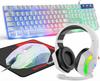Mamba Snake Gaming and Headphone USB Multimedia 2400 DPI Adjustable 6 Mouse RGB Wired Gaming Headset Keyboard, Mouse, Set, Membrane, Wired,
