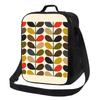 Orla Kiely Abstract Multi Stem Resuable Lunch Box for Mid Century Scandinavian Geometric Cooler Thermal Food Insulated Lunch