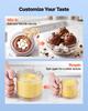 VEVOR Ice Cream Maker, 7-in-1 Frozen Treat Maker for Gelato, Sorbet, Milkshake, Frozen Yogurt & Lite Ice Cream