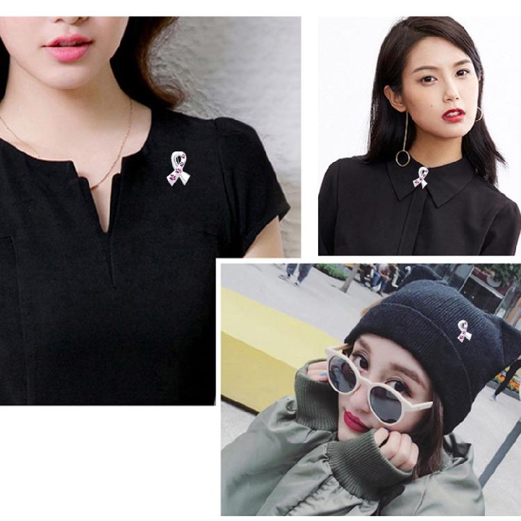 Exquisite Dog Paw Print Ribbon Brooch Pin Fundraiser Campaign Events Breastpin