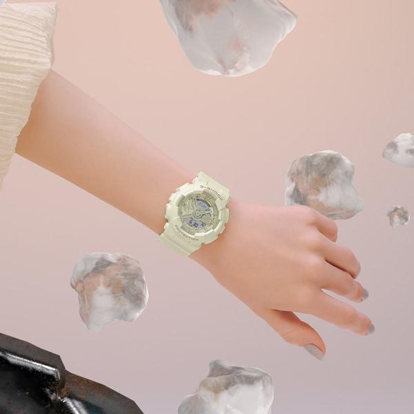 Casio Women's G-SHOCK GMA-S110ST-7AJF [G-SHOCK Silky Tone Colors] Round Watch Digital Analog