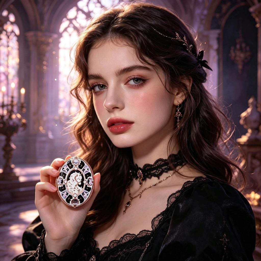 [Предзаказ] Flower Knows Палитра сатиновых румян 'Рыцарь-Единорог' 5 цветов Стойкие Натуральные Матовые С шиммером Румяна для лица Макияж