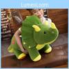 Triceratops Toy Plush Dinosaur Stuffed Doll Cartoon Bedroom Gift Decoration