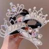 Crown Headdress Ponytail Holder for Little Girls – Birthday and Festive Hair Accessory