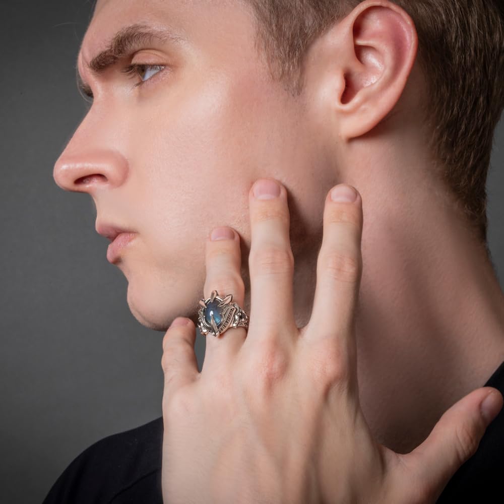 Artemis Classic Dragon Claw Free Size Silver Brand 925 Silver Ring Ring, (ac-acr0234), Men's Accessory, Jewelry,