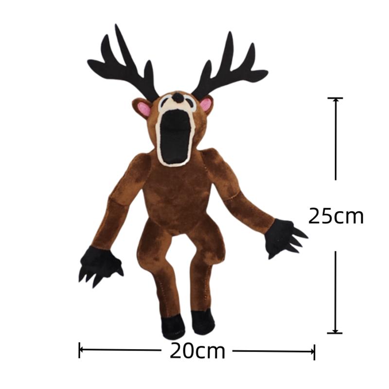 TreasuringU New 99 Night Plush Doll In The Forest Rabbit Stuffed Dolls Game Stand And Sit Elk Deer Stuffed Dolls Birthday Gifts