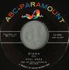 7-дюймовая пластинка PAUL ANKA  Diana  Dont Gamble With Love 459831 1957 США Рок Б/у