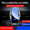 2024 Magic Clip Car Wireless Charger Mobile Phone Bracket Disassembly Incense Inserted Opening and Closing Navigation Support Car Supplies