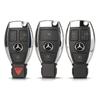 HXA1  Car Remote Key Sticker Aluminum Emblem Decoration Decal For Mercedes Benz AMG  W205 C300 W203 W206 W108 W124 W126 W140 W168 W169