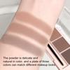 Набор пудры для бровей 3 цветов с кистью для естественного, стойкого оформления