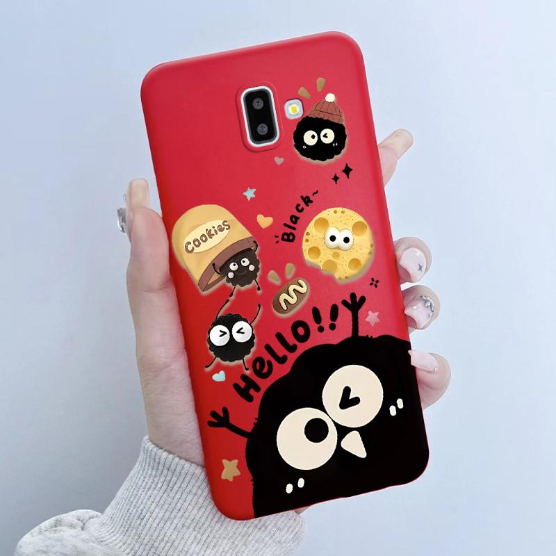 Cute Astronaut Panda Cartoon Case For Samsung Galaxy J6 2018 J6 Plus J600F/DS J610F/DS J600FN J610FN Silicone Bumper Soft Cover