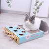 3 In 1 Maze Interactive Educational With Scratcher Cat Hit Gophers Cat Toy Chase Hunt Mouse Cat Game Box Pet Products Funny Cat Stick