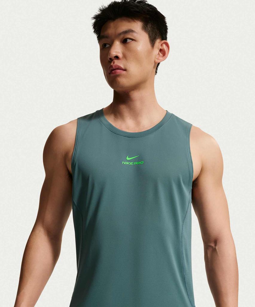 Nike Тренировочная майка Pro Dri-Fit M - Минеральный сланец: Зеленый удар / If2806-382