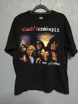 Винтажная футболка Slash's Snakepit Унисекс Полный размер S-5XL FL0739 Унисекс Футболка