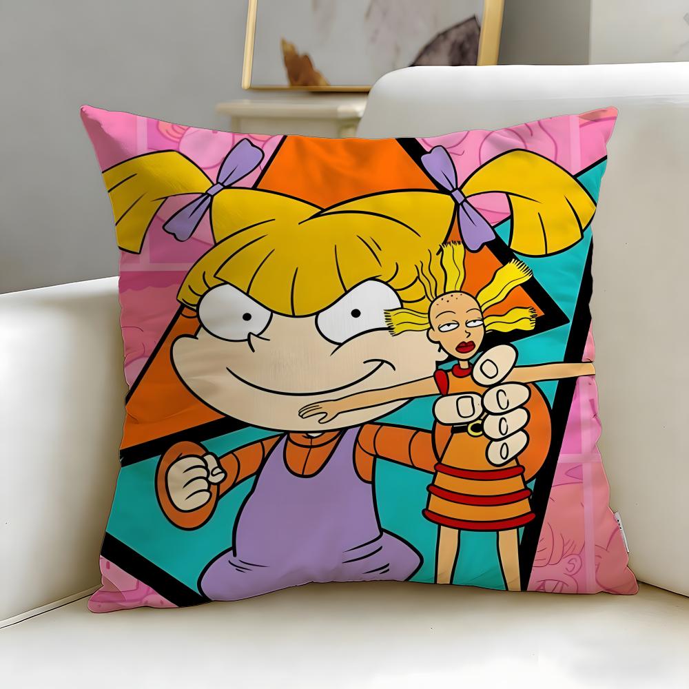 Классическая мультяшная наволочка Rugrats – Мягкая, легко стирается, универсальная для дивана, кровати, путешествий и офиса